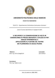 Il recupero e la conservazione di volte in camorcanna di pregio ...