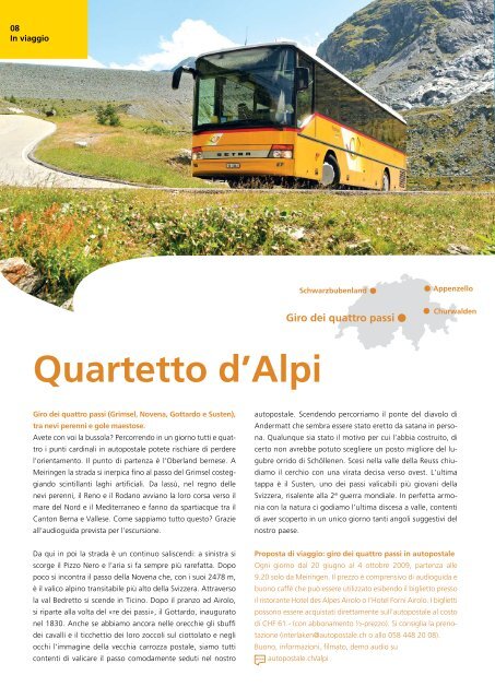 mobilissimo primavera/estateIl link viene aperto in una ... - Postauto