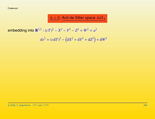 Cosmological solutions of the Einstein-Friedmann equations ...