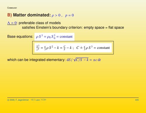 Cosmological solutions of the Einstein-Friedmann equations ...