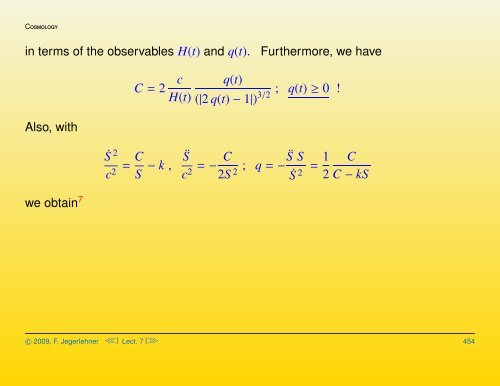 Cosmological solutions of the Einstein-Friedmann equations ...