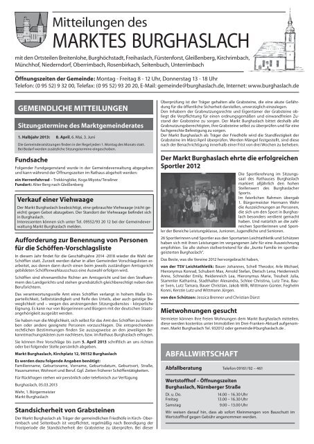 Ausgabe 06/2013 - Geiselwind