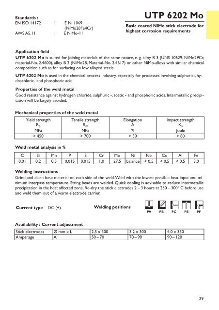 UTP HydroCav - UTP Schweissmaterial