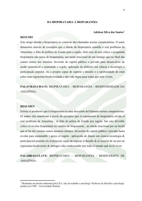 Adelson Silva dos Santos - Conpedi