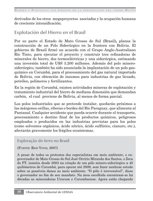 Hierro y Pantanal - Constituyentesoberana.org