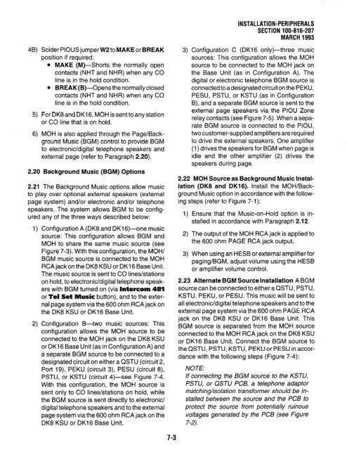 Strata DK 16 Manual