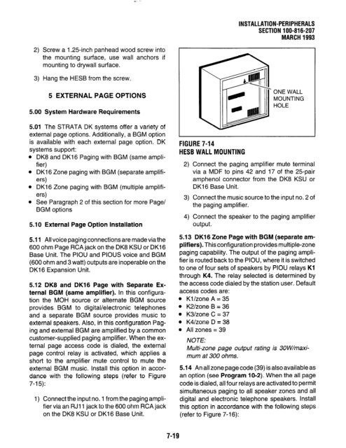 Strata DK 16 Manual