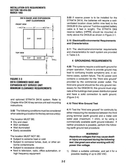 Strata DK 16 Manual