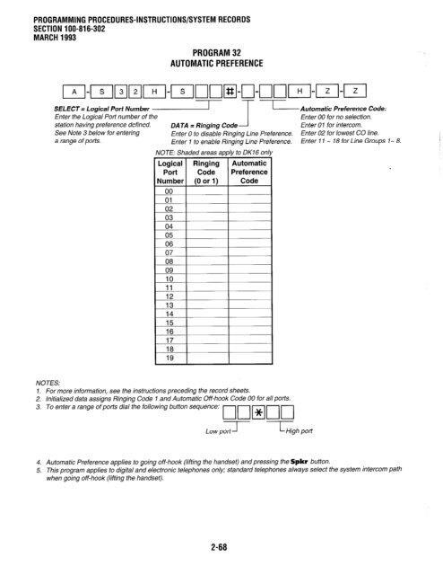 Strata DK 16 Manual