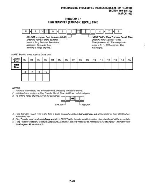 Strata DK 16 Manual