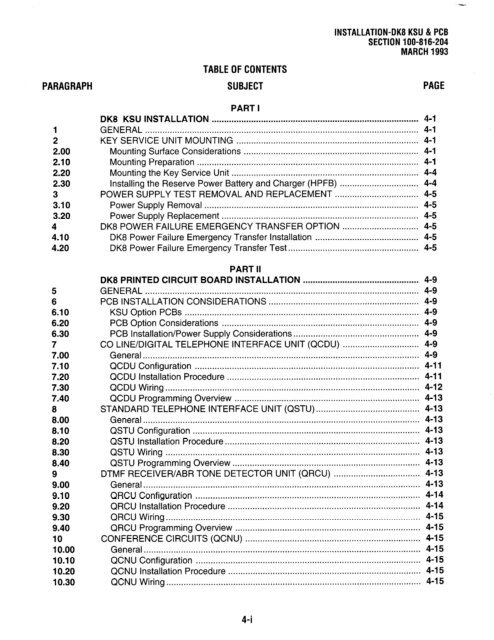 Strata DK 16 Manual