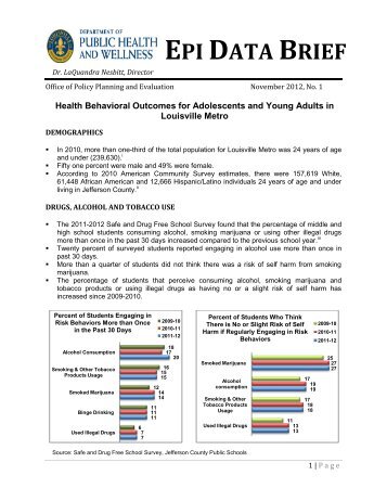 EPI DATA BRIEF - Louisville Metro Government