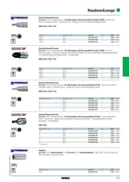 Katalog als PDF herunterladen PDF Download - Ortner und Stanger