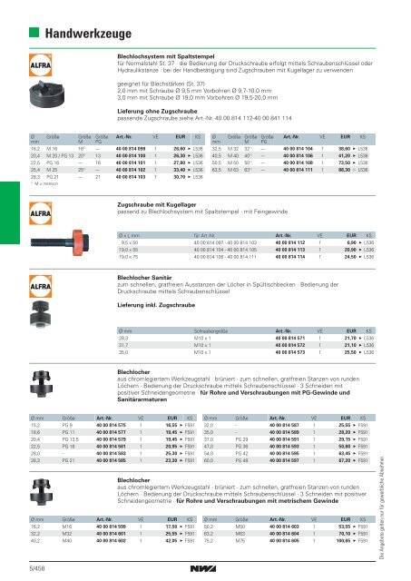 Katalog als PDF herunterladen PDF Download - Ortner und Stanger