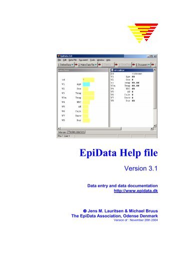 EpiData Help file - Repository UI