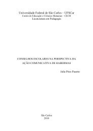 TCC - CE na perspectiva da Ação Comunicativa de ... - UFSCar