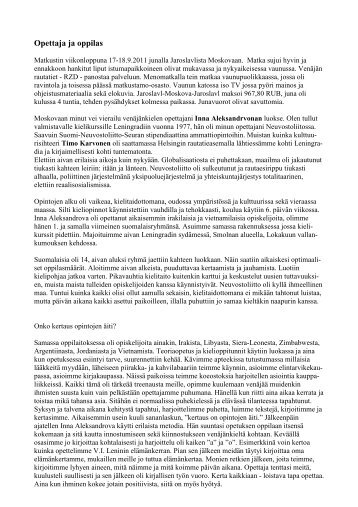 Opettaja ja oppilas.pdf - Suomi-Venäjä-Seura