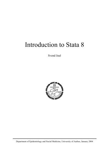 Introduction to Stata 8 - (GRIPS