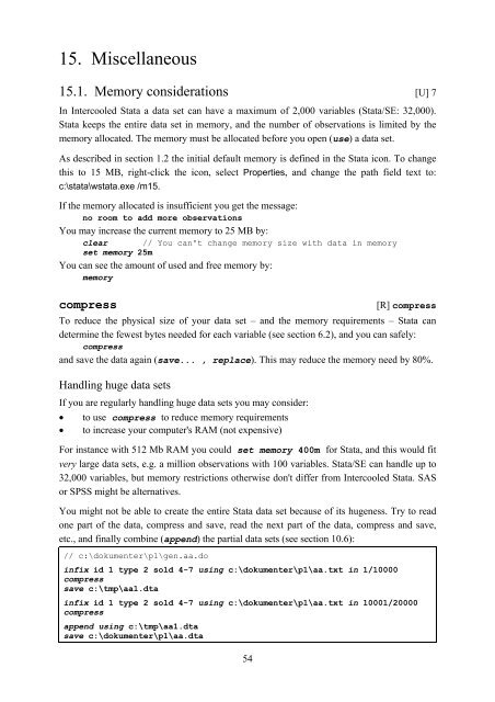 Introduction to Stata 8 - (GRIPS