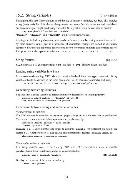 Introduction to Stata 8 - (GRIPS