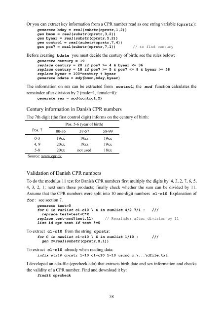 Introduction to Stata 8 - (GRIPS