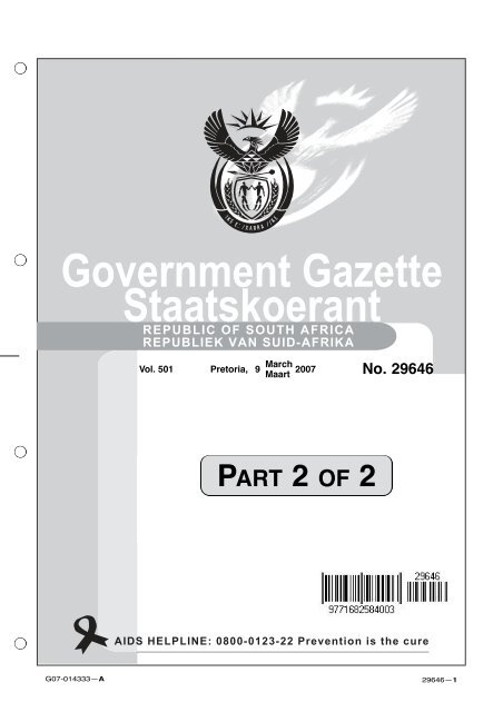 Government Gazette Staatskoerant - CIPC