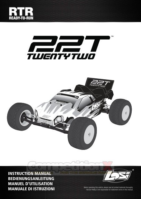 losi 22t rtr