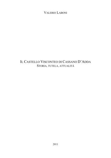 Laboni, Valerio [Il Castello Visconteo di Cassano ...]