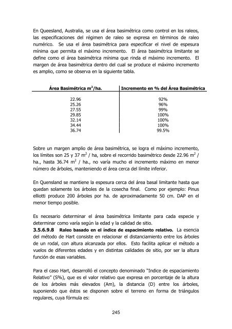 silvicultura de plantaciones forestales en colombia - Universidad del ...