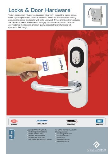 Section 9: Locks & Door Hardware - Atlas Gentech