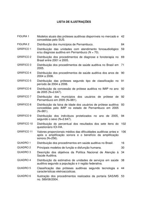 ESTUDO AVALIATIVO DA POLÍTICA DE ATENÇÃO À SAÚDE ...