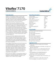 Vikoflex® 7170 - Arkema Inc.