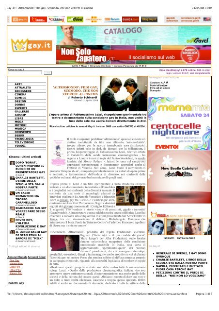 Siti di incontri gay nel Regno Unito