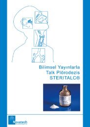 SteriTalc Ürün Broşürü - Falez Medikal - Antalya