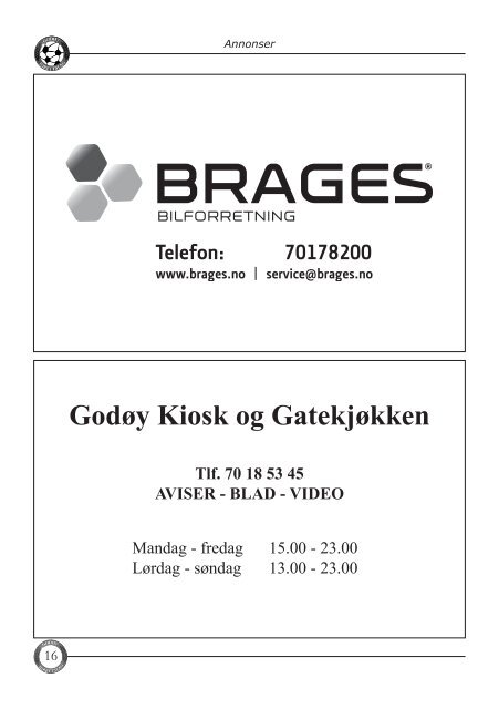 Programblad 2012 - Godøy IL