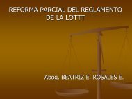 REFORMA PARCIAL DEL REGLAMENTO DE LA LOTTT