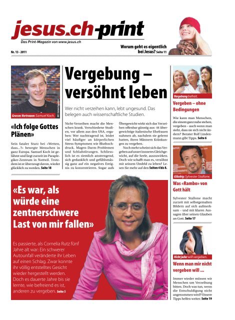 Vergebung Versohnt Leben Jesus Ch