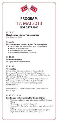 17. mai program - 2013.pdf - Ljan skole