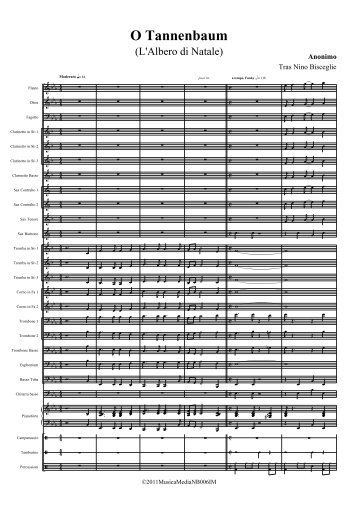 0 O TANNENBAUM - PARTITURA.mus - Musicamedia