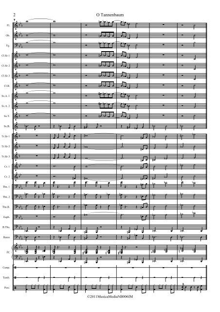 0 O TANNENBAUM - PARTITURA.mus - Musicamedia