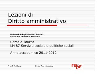 001_15 unite Lezioni di diritto amministrativo 2011_2012