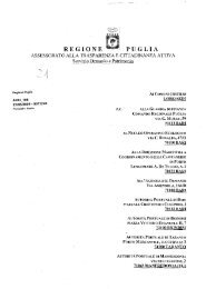 Demanio Marittimo – Canoni per concessioni ... - Regione Puglia