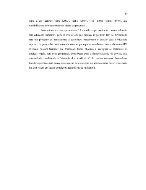 POLÍTICAS DE EDUCAÇÃO SUPERIOR: ACESSO E ... - UCDB