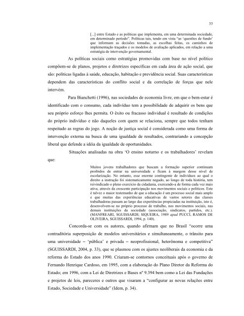 POLÍTICAS DE EDUCAÇÃO SUPERIOR: ACESSO E ... - UCDB