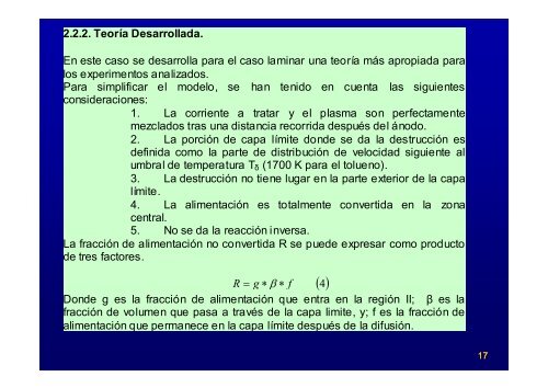 Tema 11. Incineración por plasma y y otras tecnologías térmicas ...