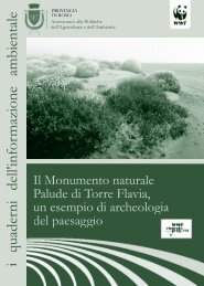 dossier - WWF Ricerche e Progetti