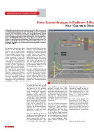 Neue Systemlösungen in Bedienen & Beo New - VAB Berlin