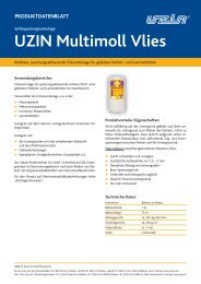 UZIN Multimoll Vlies - Uzin Utz AG