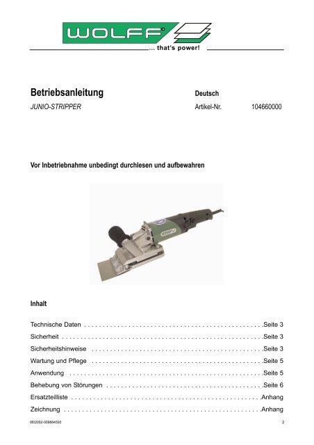 Betriebsanleitung Operating manual Mode d'emploi - Uzin Utz AG