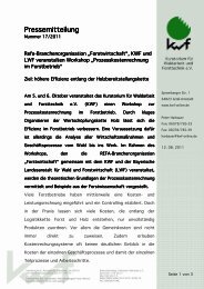 Prozesskostenrechnung im Forstbetrieb - Forstkammer Baden ...